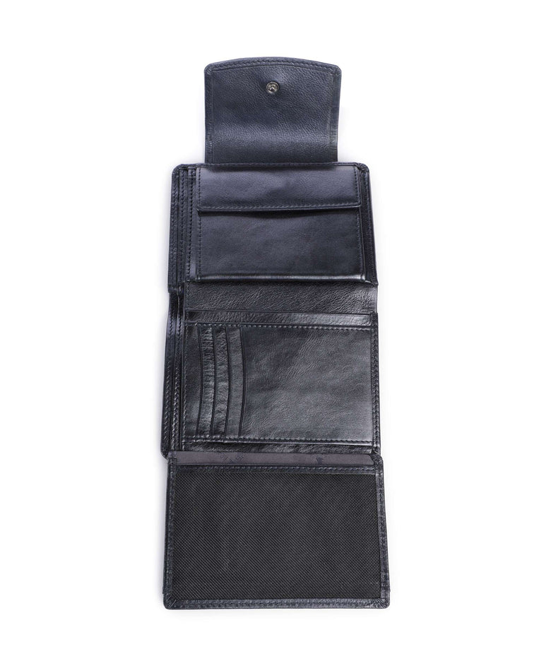 Braun Büffel Ruby Wallet blau