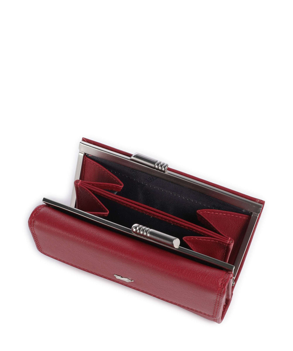 Braun Büffel Golf Wallet rot