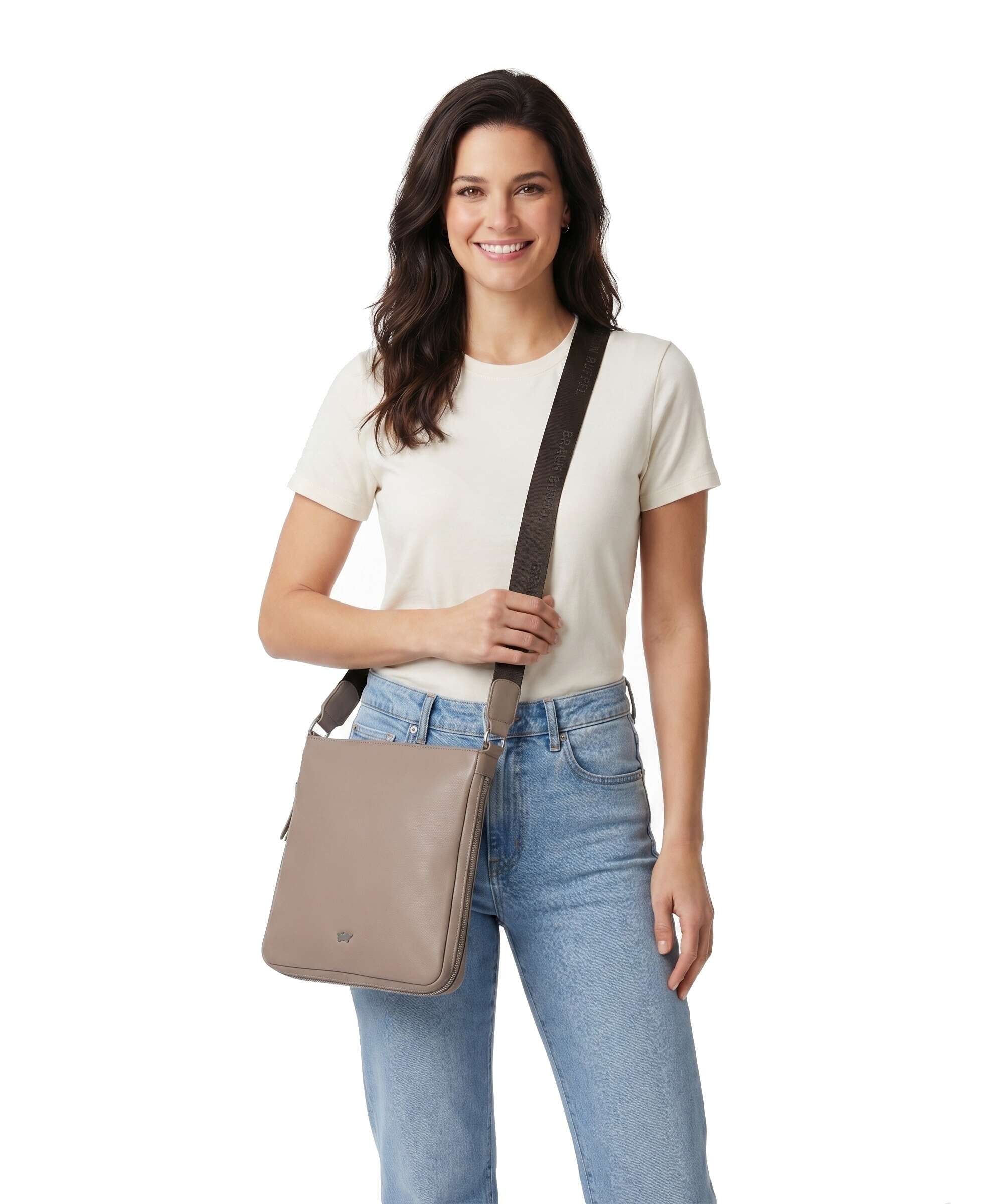Braun Büffel Liv Crossbody bag taupe
