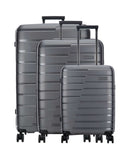 Travelite Air Base 4-Rollen Trolley Set anthrazit