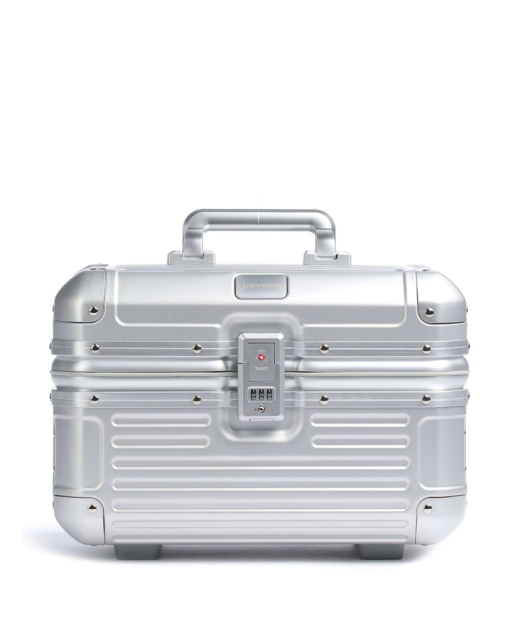 Travelite Next Beauty case silber