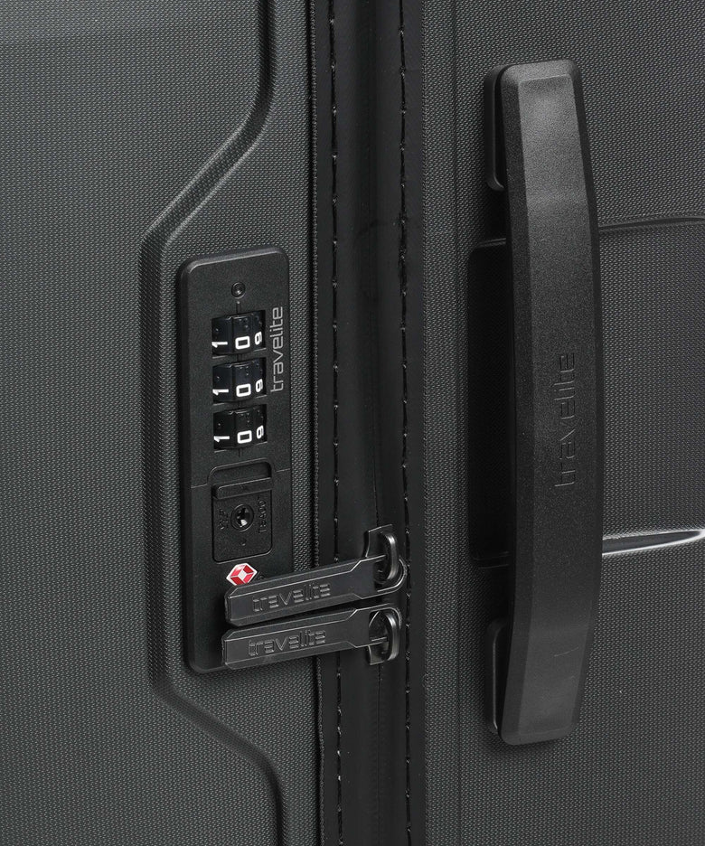 Travelite Elvaa L Spinner (4 wheels) schwarz