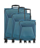 Travelite Chios Suitcase set (4 wheels) petrol