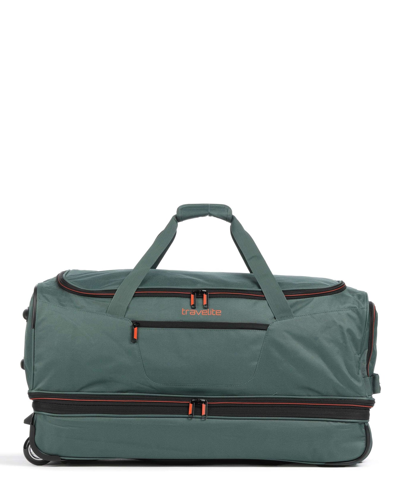 Travelite Basics Exp Travel bag with wheels grün