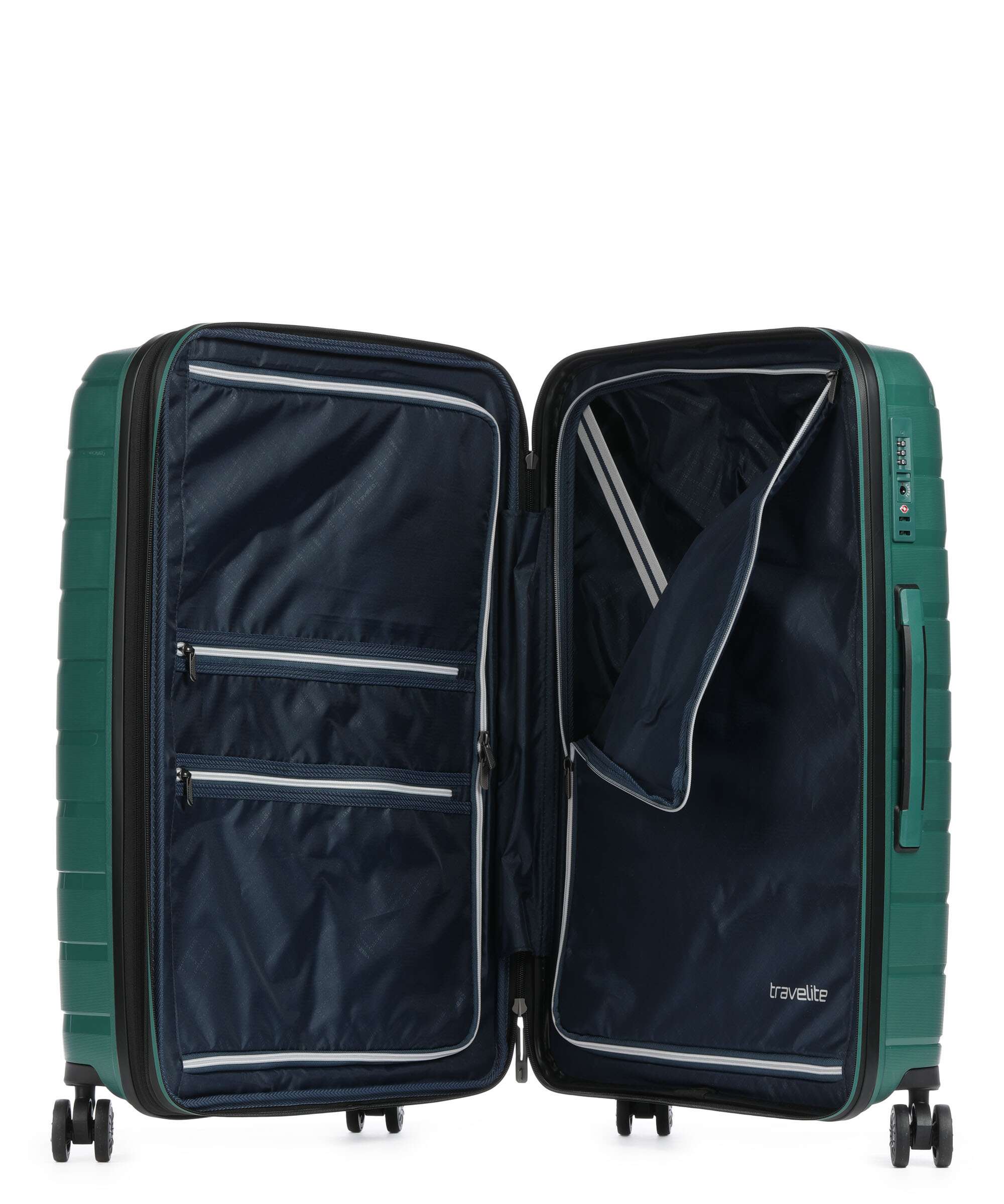 Travelite Air Base Spinner (4 wheels) smaragd