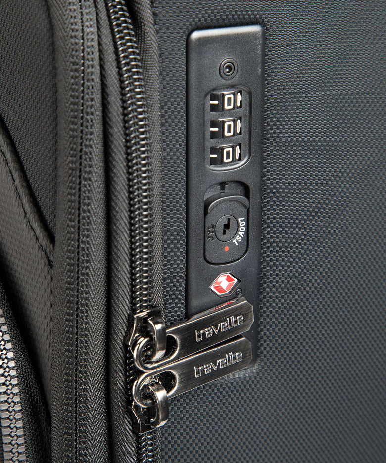 Travelite Priima L Spinner (4 wheels) schwarz