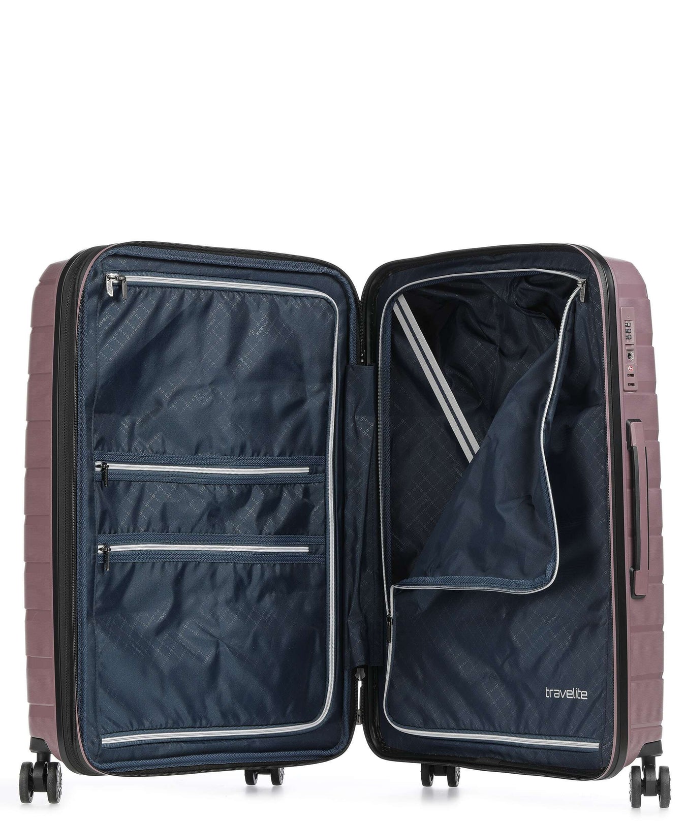 Travelite Air Base Suitcase set (4 wheels) flieder