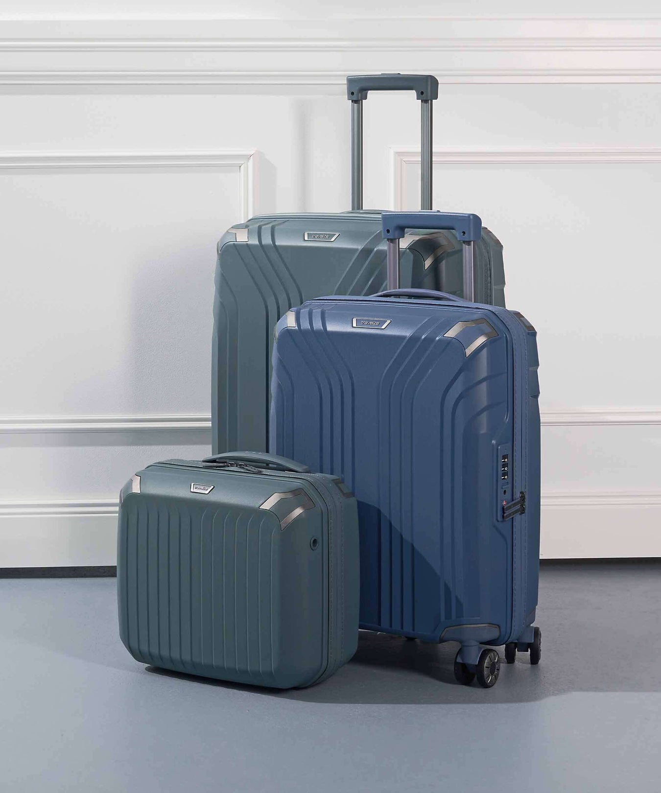 Travelite Elvaa Elvaa Beauty case blaugrau