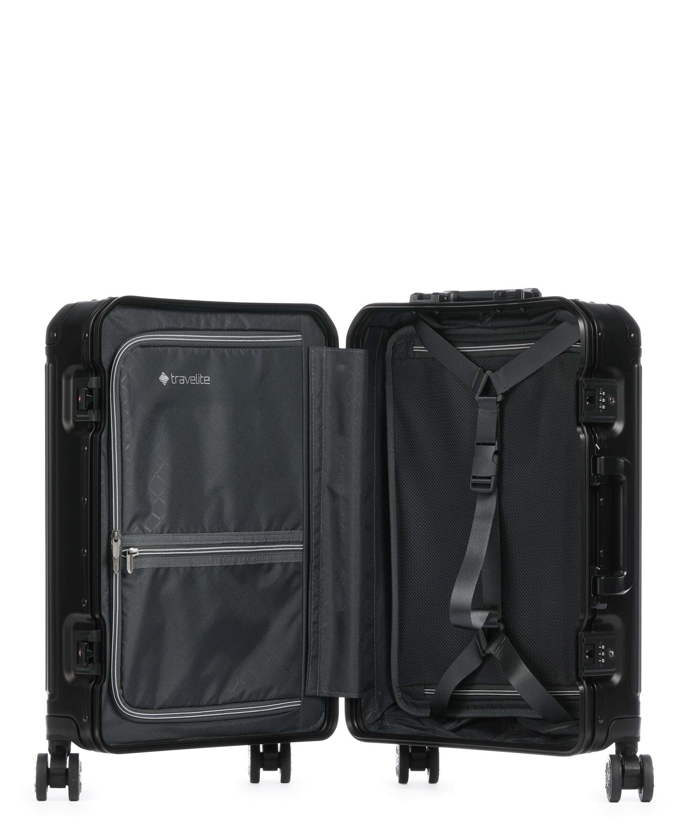 Travelite Next Spinner (4 wheels) schwarz