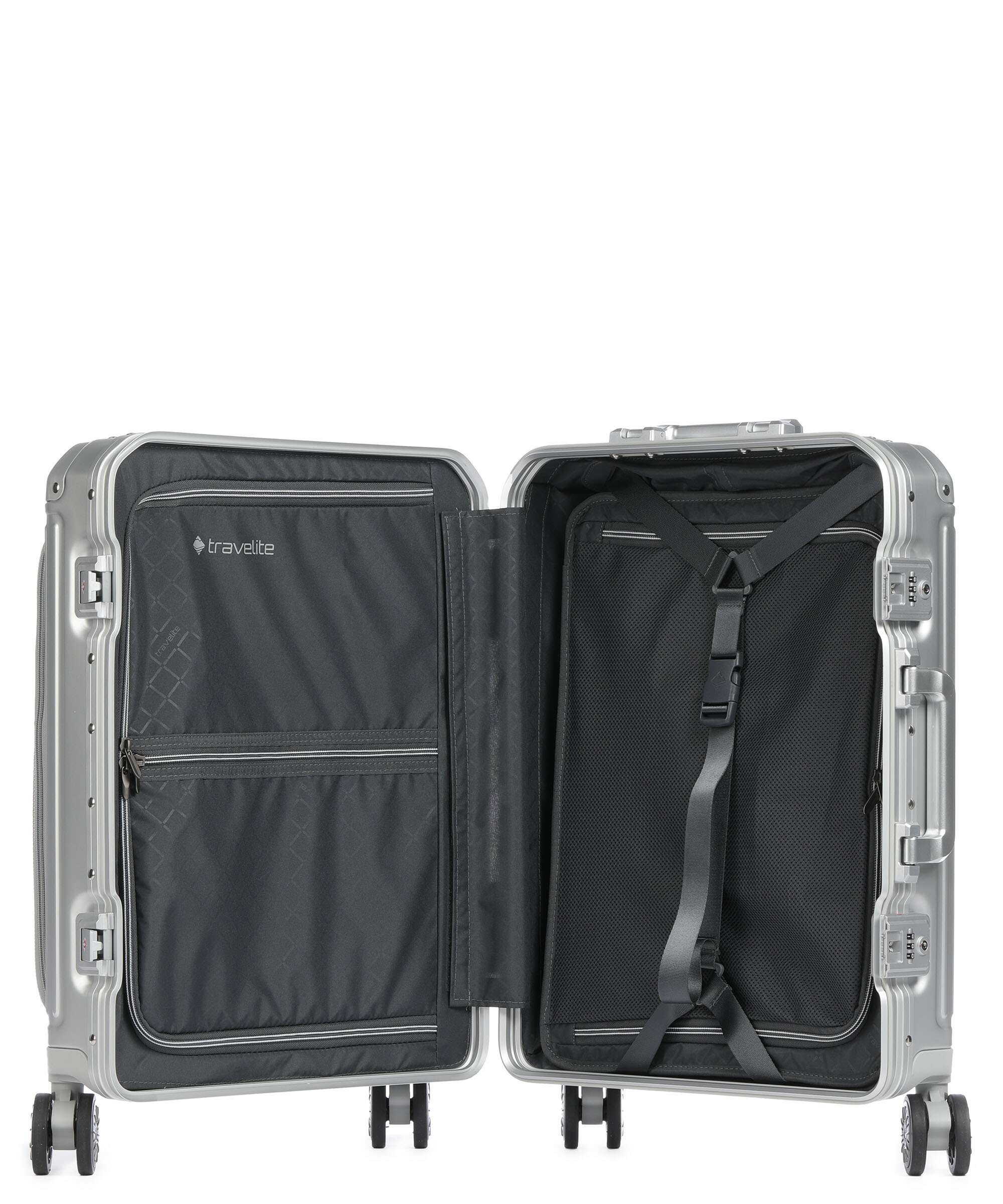 Travelite Next 2.0 Spinner (4 wheels) silber
