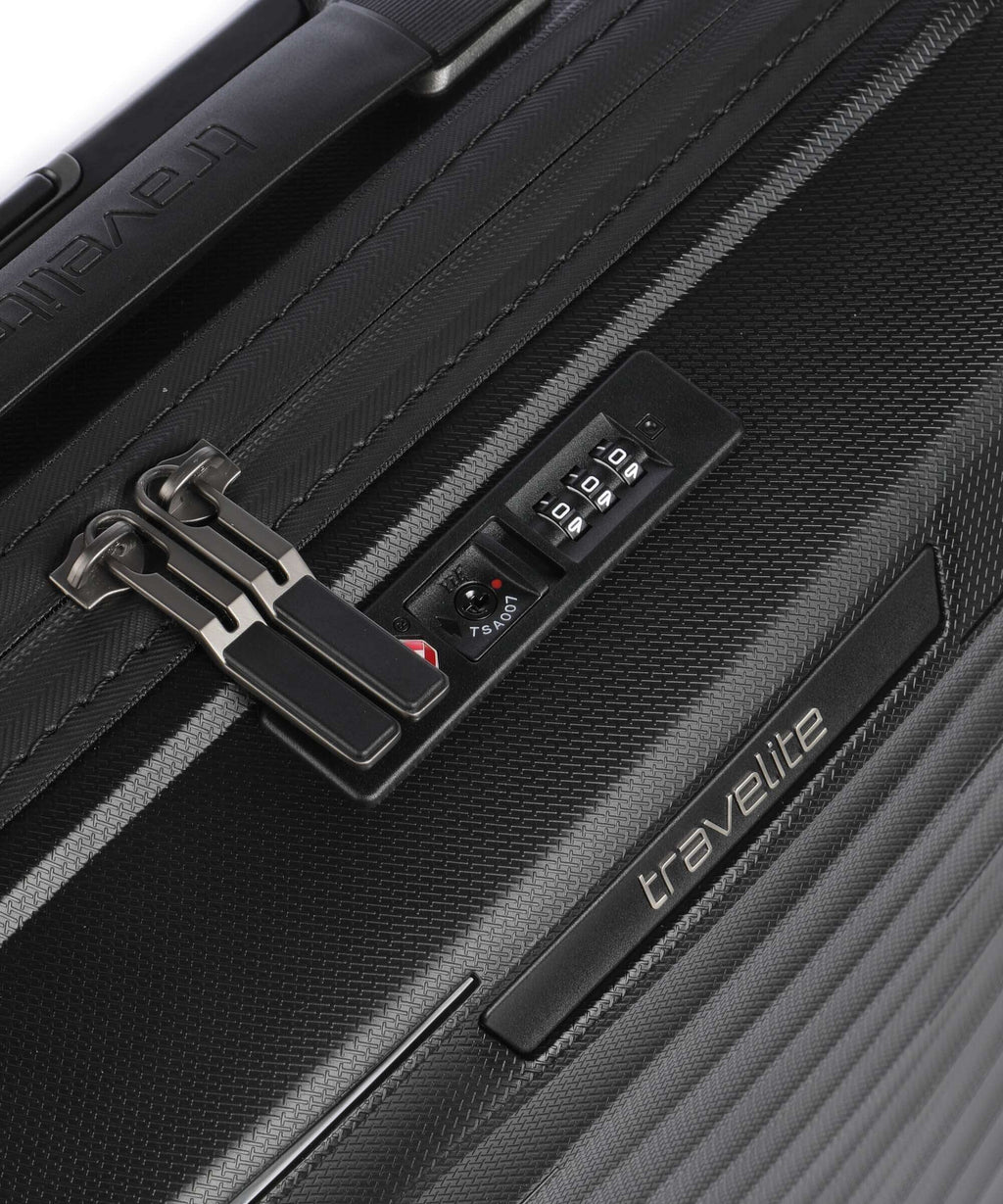 Travelite Mooby Spinner (4 wheels) schwarz