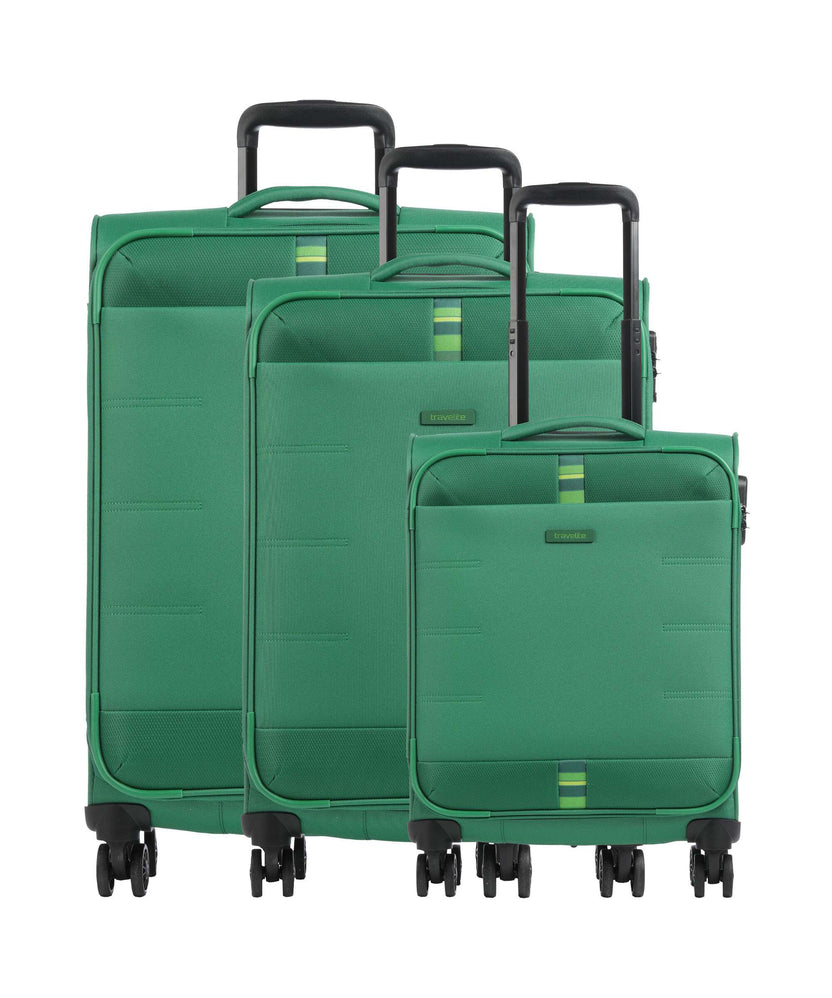 Travelite Rügen Suitcase set (4 wheels) grün