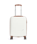 Travelite Bali 4-Rollen Trolley weiss/cognac