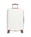 Travelite Bali Valigia trolley (4 ruote) weiss/cognac