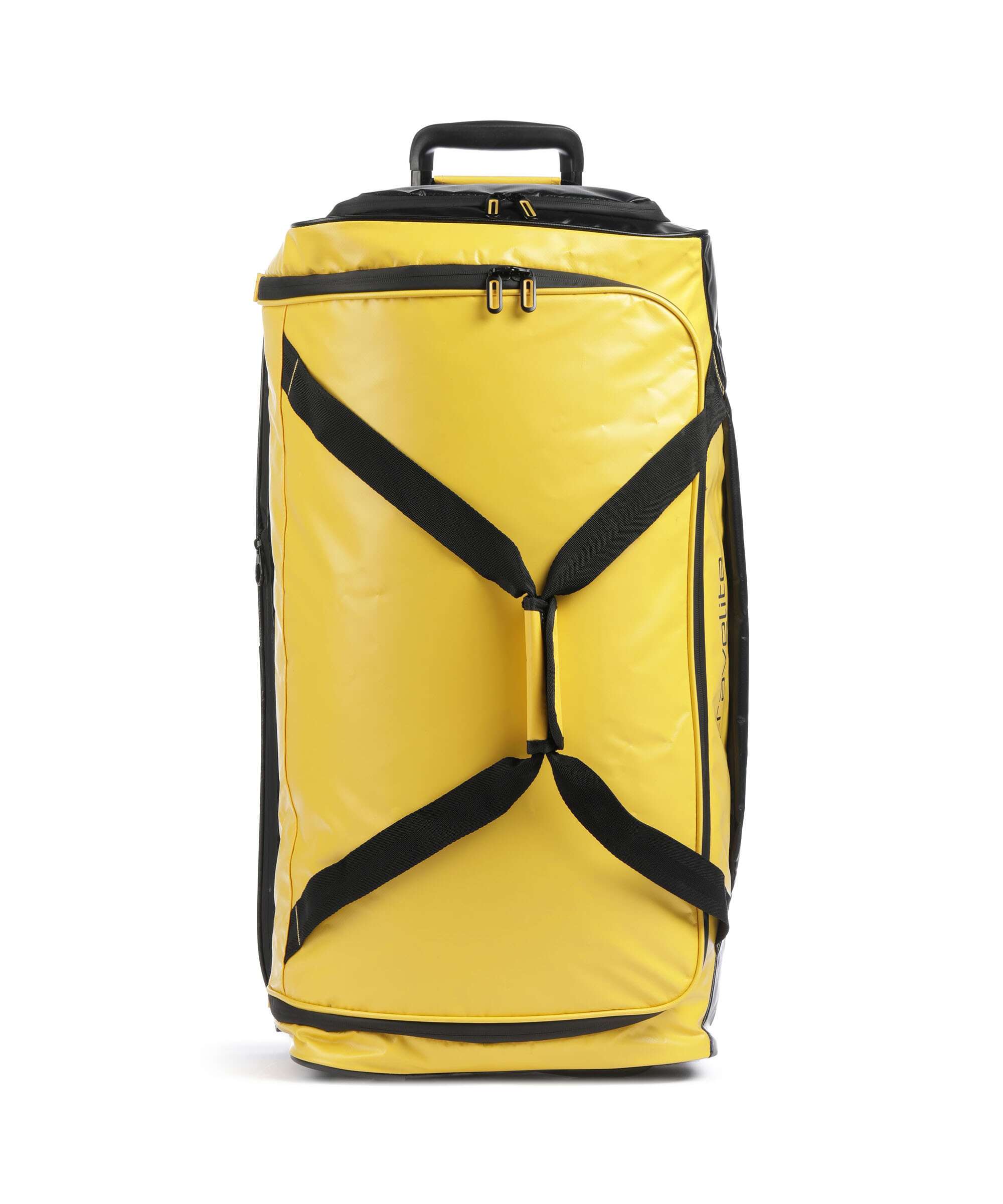 Travelite Basics Travel bag with wheels gelb