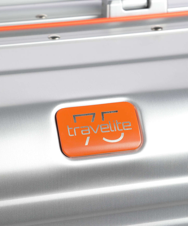 Travelite Next Spinner (4 wheels) silber orange