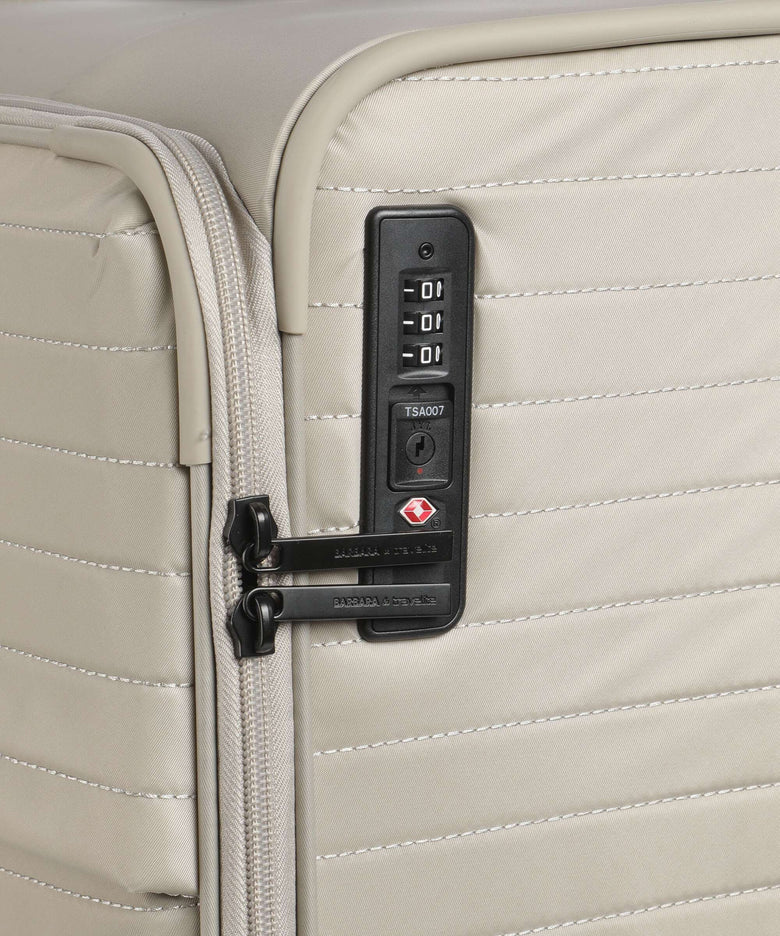 Travelite Barbara Stepp Spinner (4 wheels) satin nude