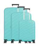 Travelite Burano 4-Rollen Trolley Set aqua