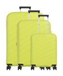Travelite Burano 4-Rollen Trolley Set apple green