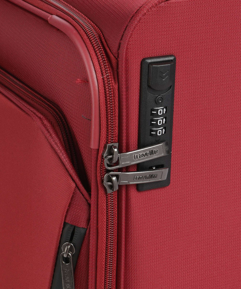 Travelite Cabin Slim 2 Trolley (2 wheels) rot