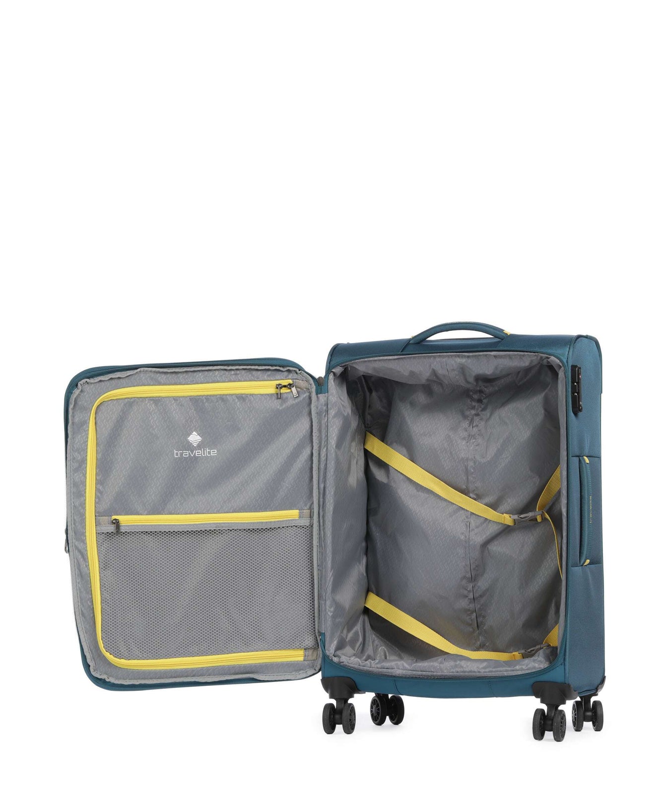 Travelite Umbria Spinner (4 wheels) petrol