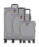 Travelite Umbria 4-Rollen Trolley Set smoky gray