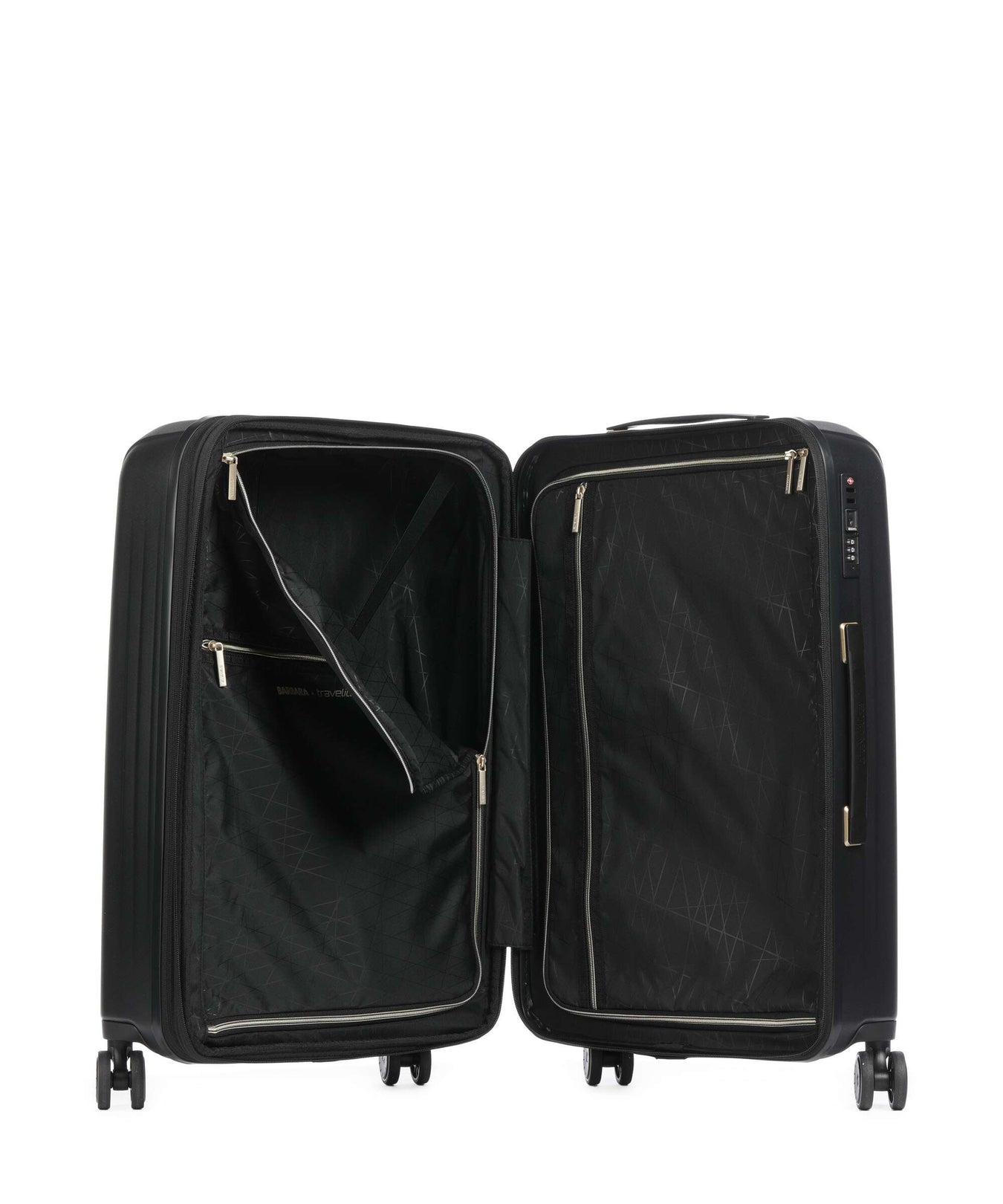 Travelite Barbara Novelty Suitcase set (4 wheels) black