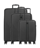 Travelite Air Stripe Set valigie trolley (4 ruote) black