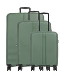 Travelite Air Stripe Set valigie trolley (4 ruote) green