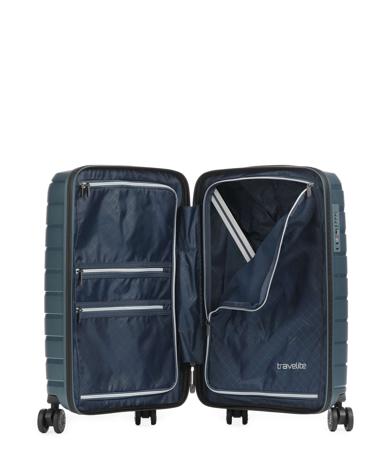 Travelite Air Base Spinner (4 wheels) ice blue