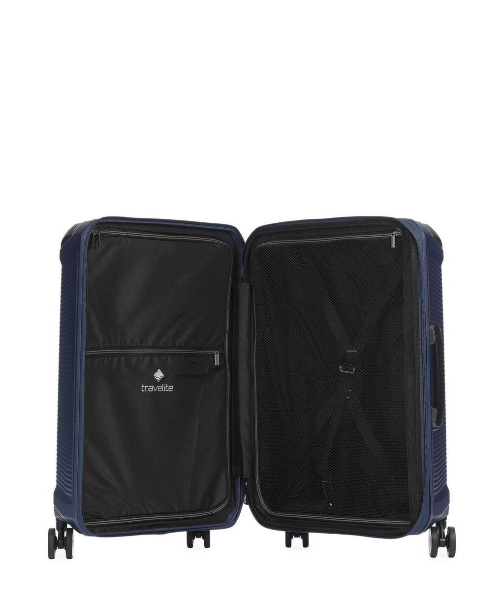 Travelite Millenium Suitcase set (4 wheels) navy