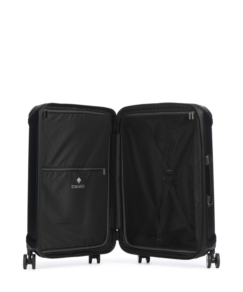 Travelite Millenium Spinner (4 wheels) black