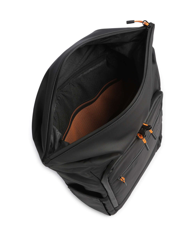 Travelite Briize M Rolltop backpack black