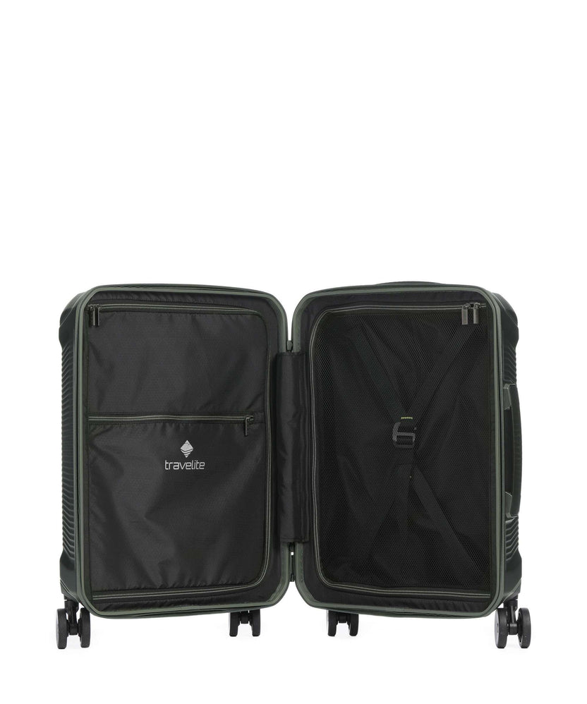 Travelite Millenium Suitcase set (4 wheels) pine green