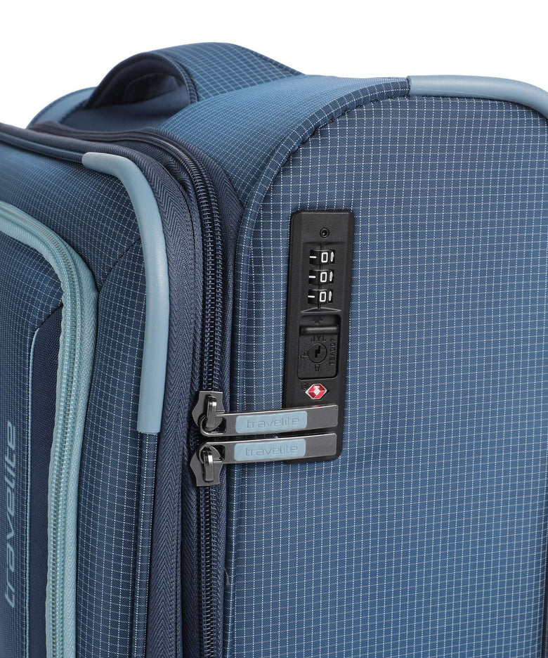 Travelite Corsiica Spinner (4 wheels) blue