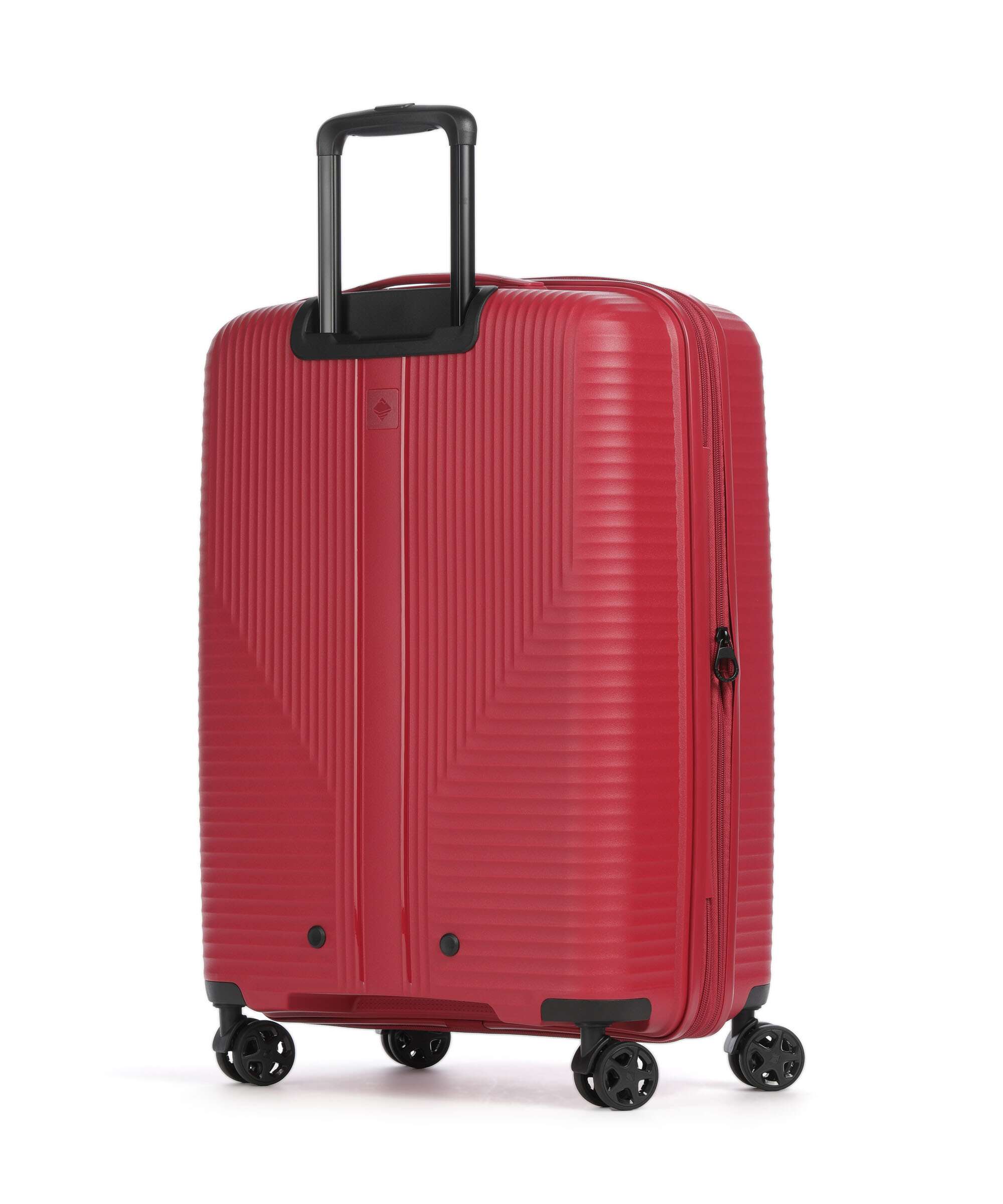 Travelite Air Stripe Slim Suitcase set (4 wheels) red