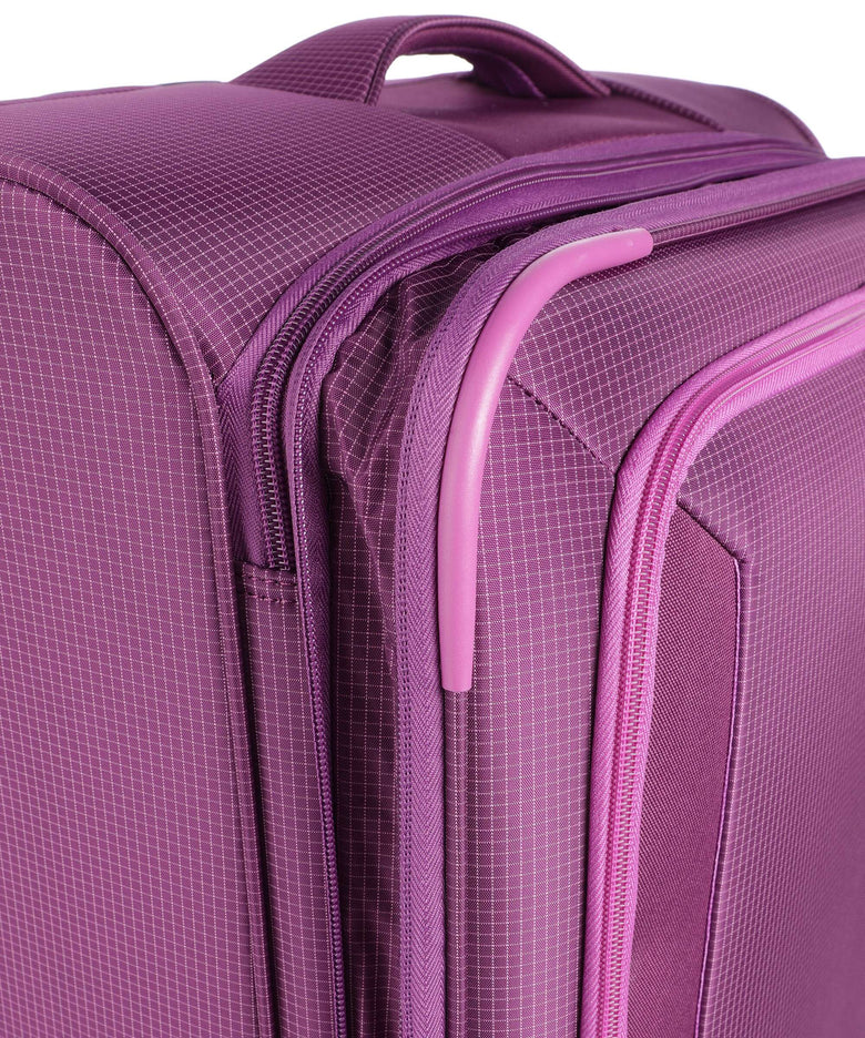 Travelite Corsiica Suitcase set (4 wheels) pink