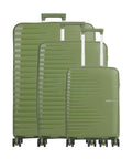Travelite Pacific Suitcase set (4 wheels) olive
