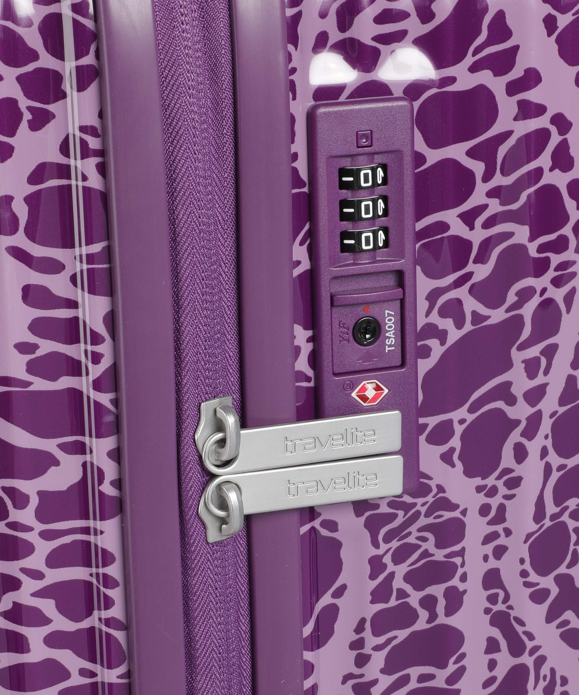 Travelite Lascana Edition Spinner (4 wheels) plum