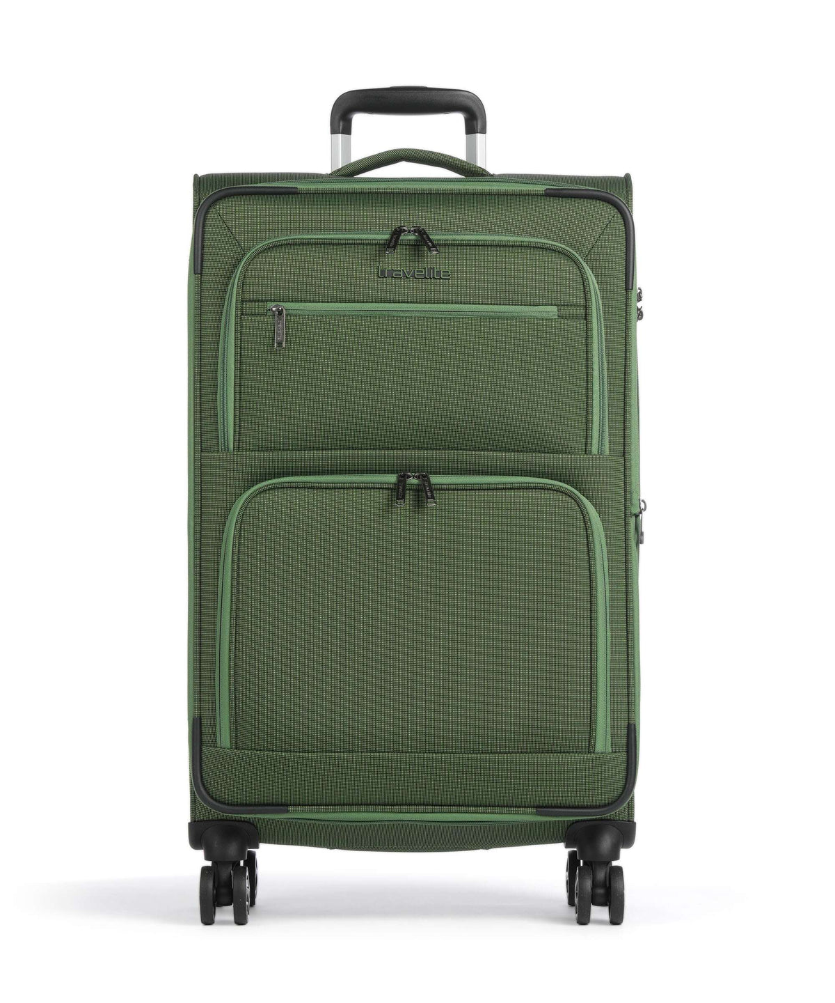 Travelite Cubis Spinner (4 wheels) green