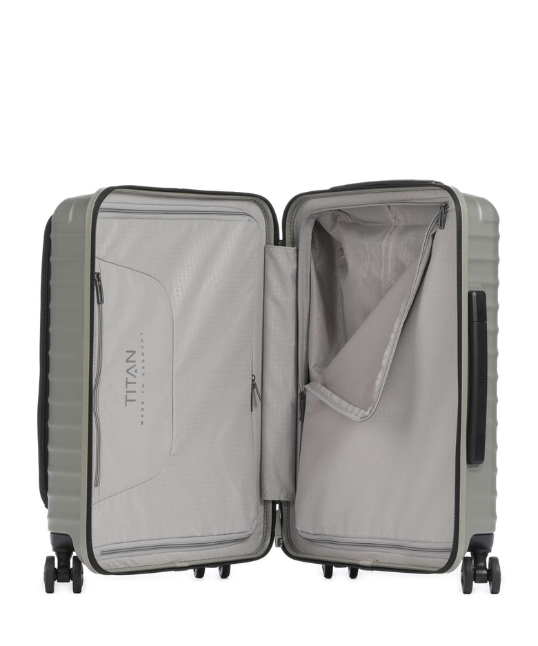 Titan Litron S Front Pocket Spinner (4 wheels) champagner