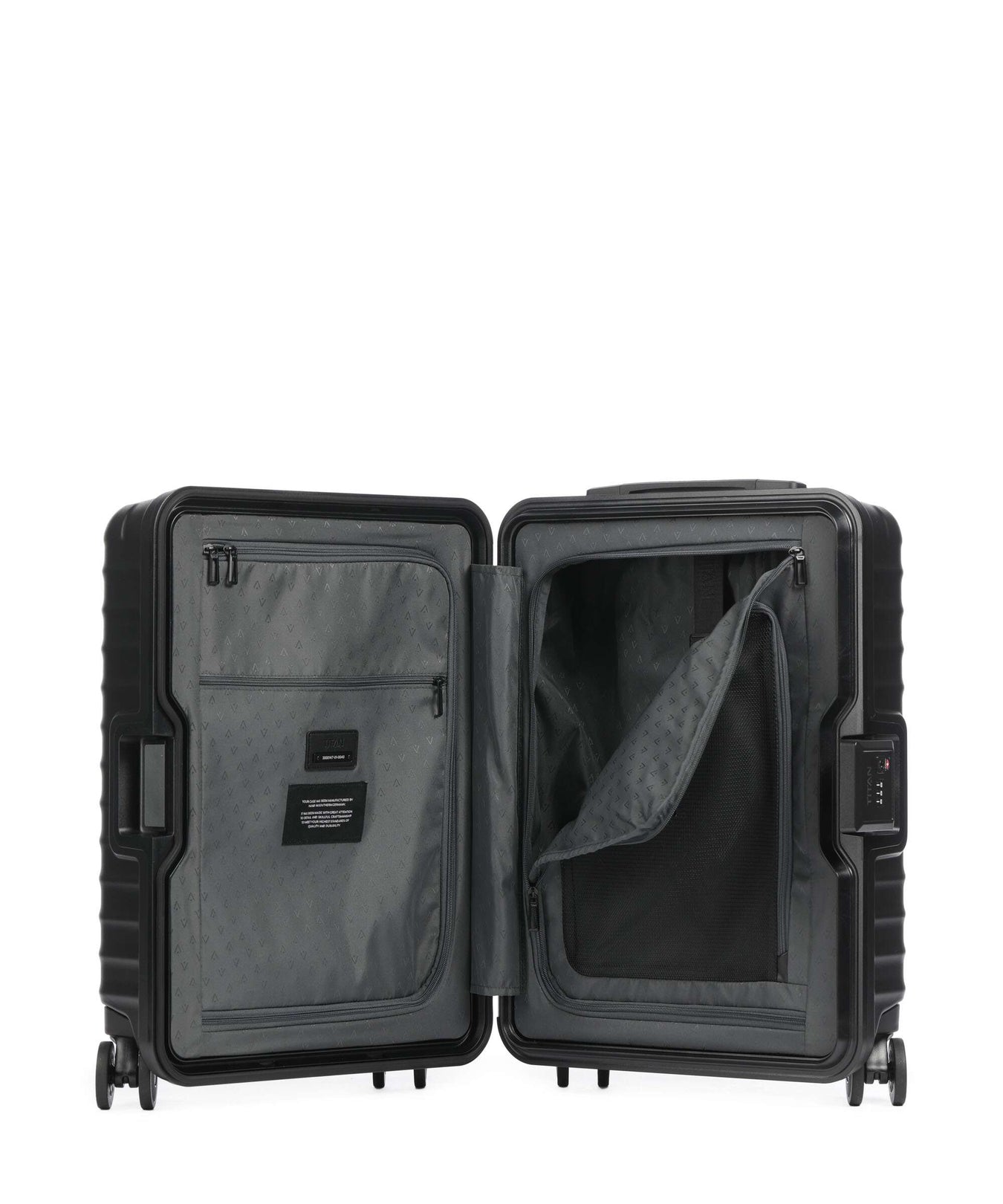 Titan Overseas Spinner (4 wheels) nightshade black