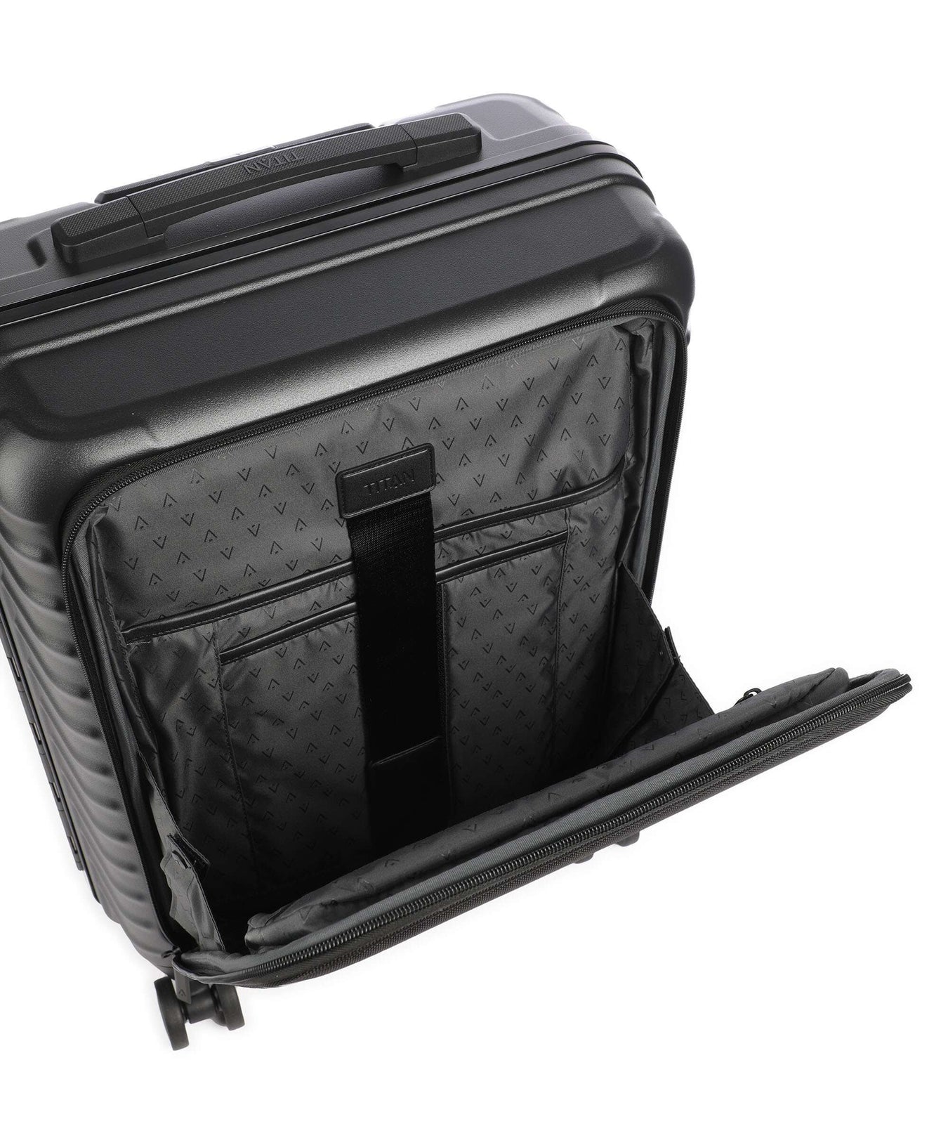 Titan Overseas Spinner (4 wheels) nightshade black