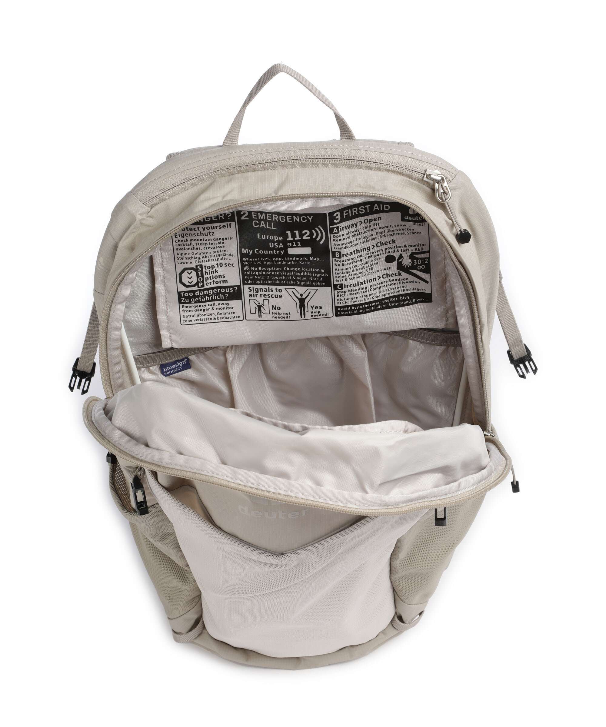 Deuter Speed Lite 21 Hiking backpack alu greystone