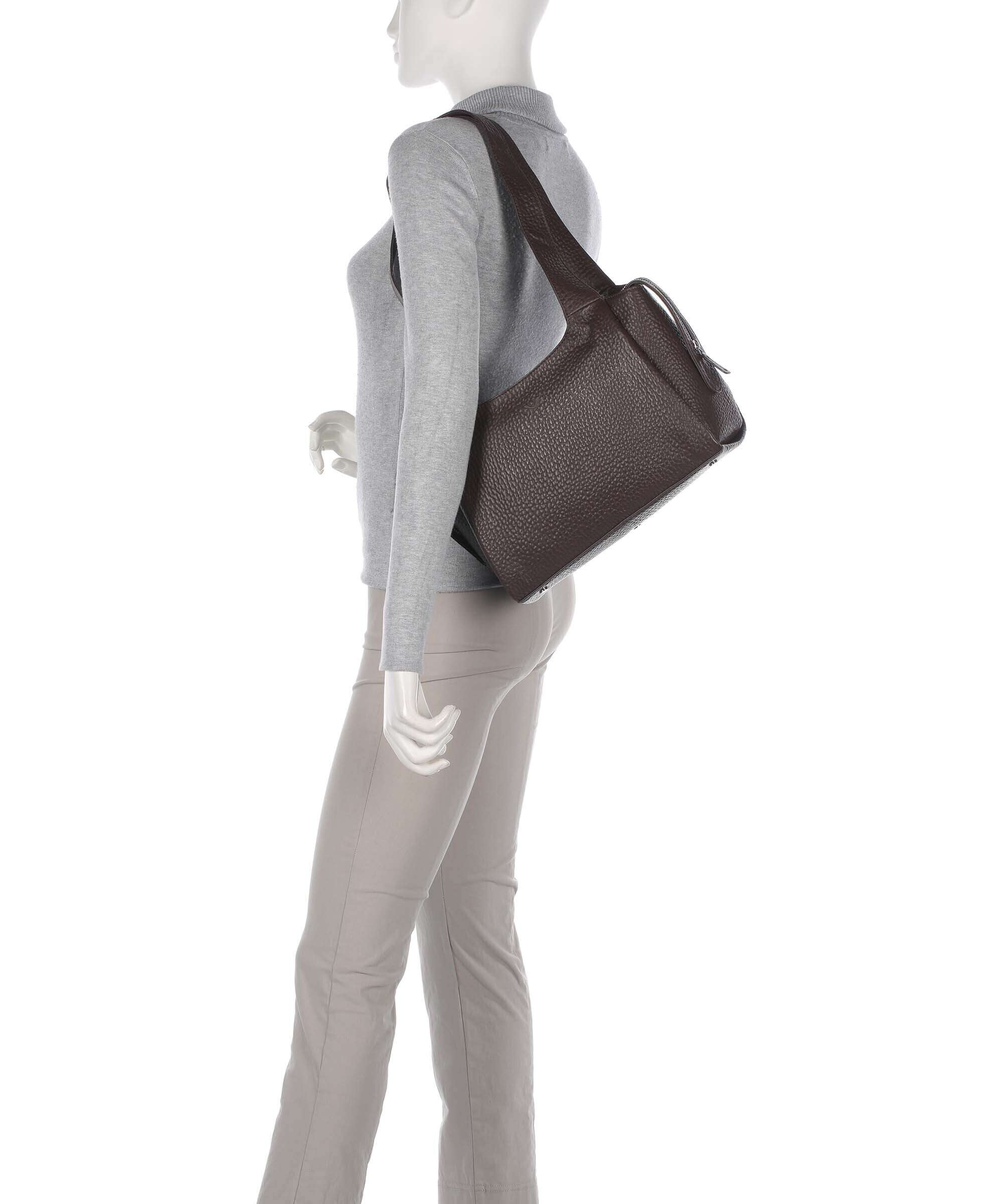 Voi Hirsch Adelina Hobo bag marone