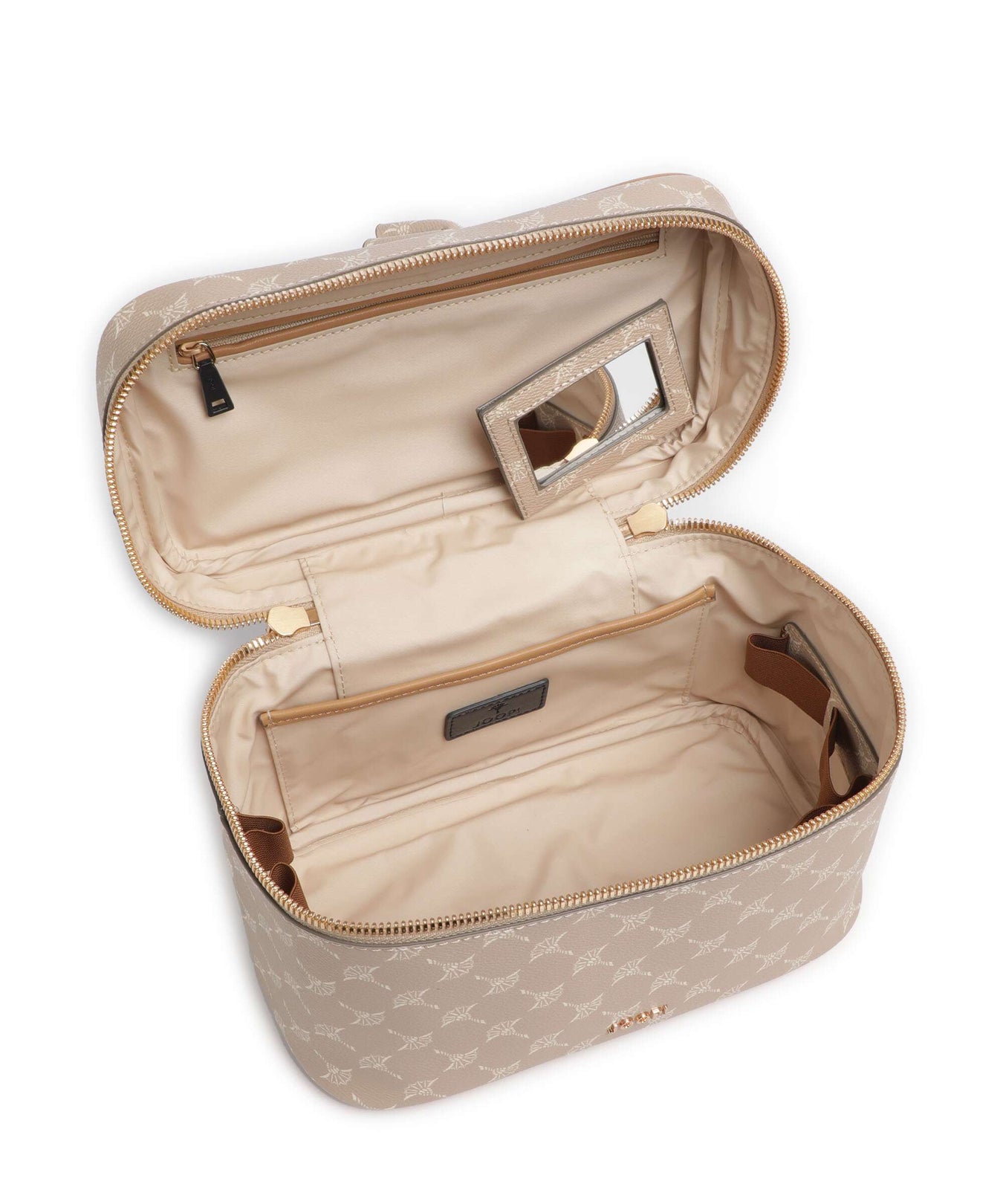 JOOP! Cortina 1.0 Flora Toiletry bag sesame