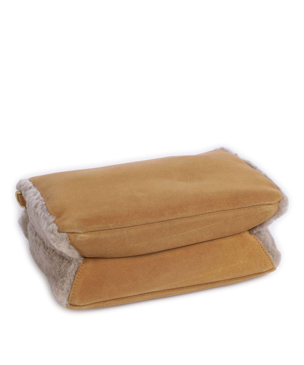 Bogner Banff Frisé Frisé Crossbody bag light brown