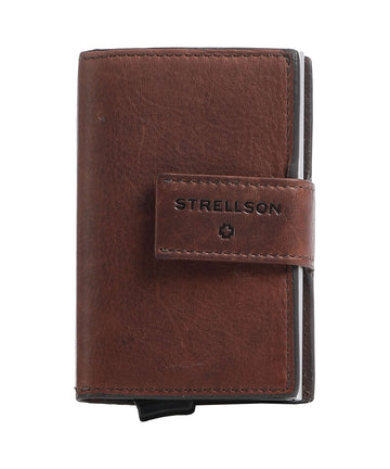 Strellson Brick Lane C-Three RFID Kreditkartenetui dark brown