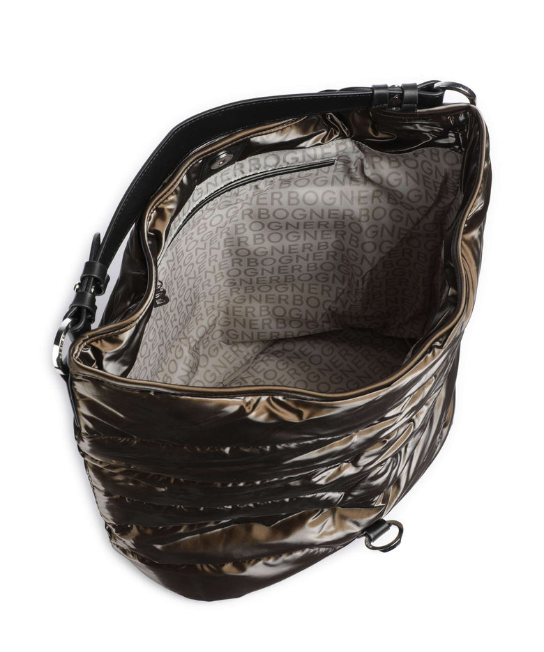 Bogner Choulex Heather Hobo bag dark brown