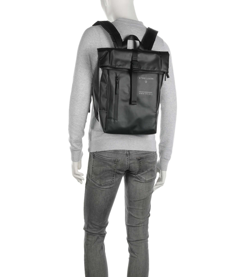 Strellson Stockwell 2.0 Eddie Rolltop backpack black